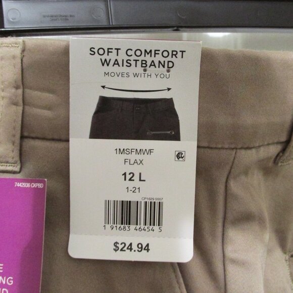 Lee Straight Midrise Khaki Slacks - Picture 5 of 10